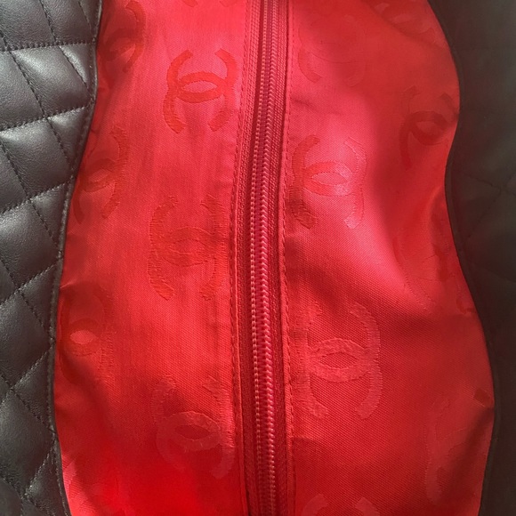 AUTHENTIC CHANEL CAMBON TOTE BAG - Picture 7 of 13